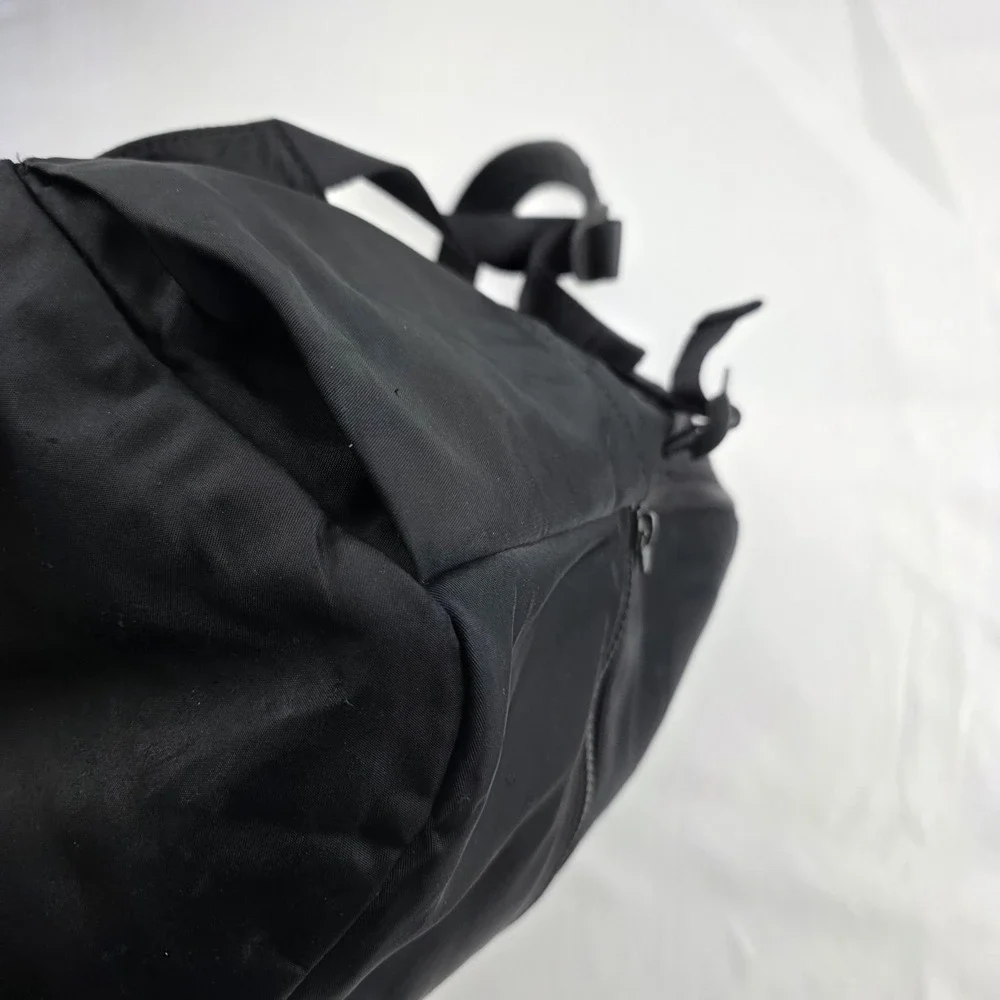 Lululemon Backpack Black 15 Inch Soft Case Women Nylon Travel Daypack Bag